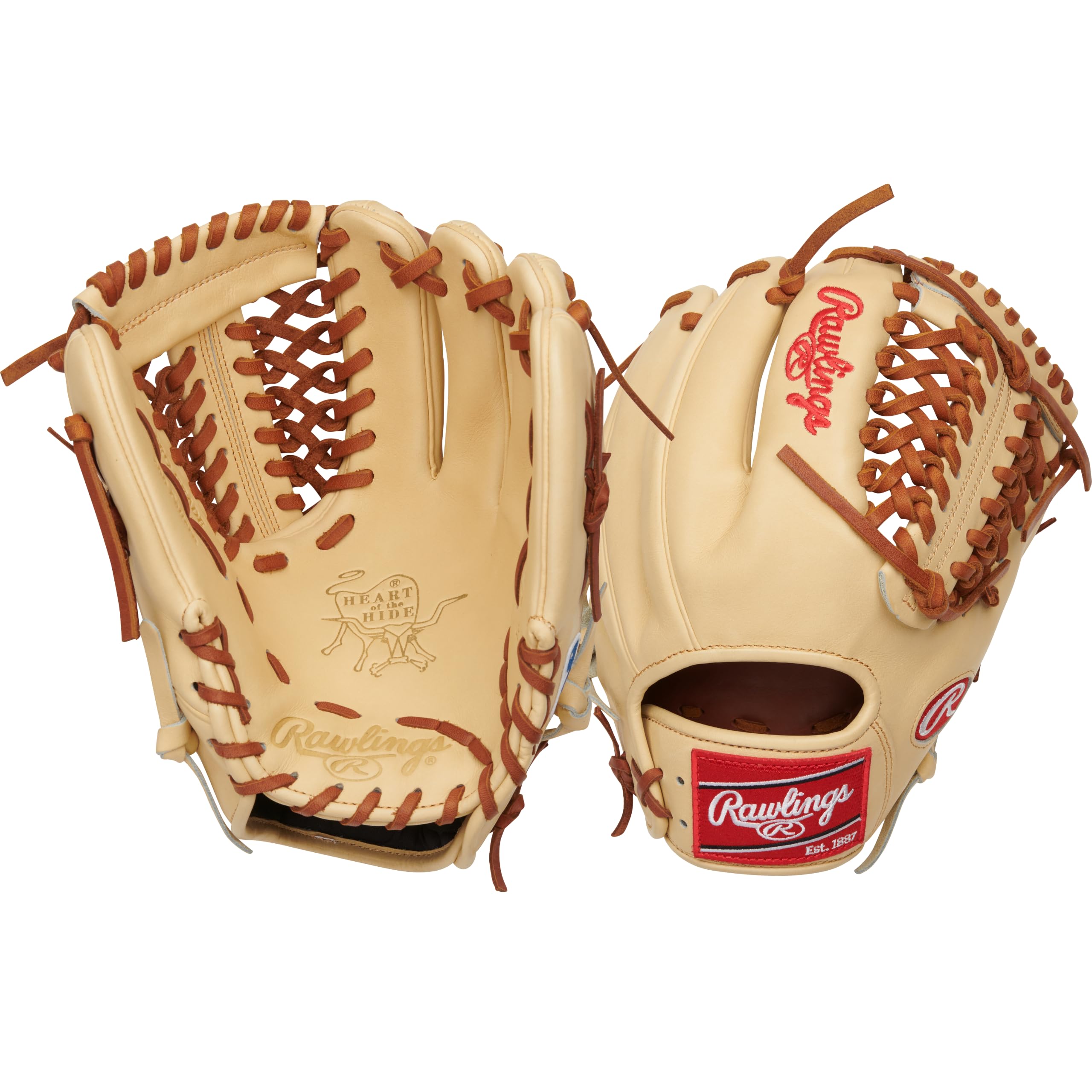 Amazon | (Left) - Rawlings Heart of the Hide 30cm Baseball Glove